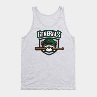 Generals Bulldog Logo Tank Top